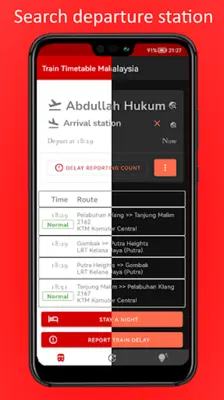 Train Timetable Malaysia android App screenshot 5